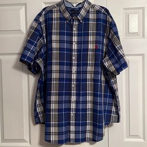 Men’s Big & Tall 2XL U.S. Polo Assn. button down
